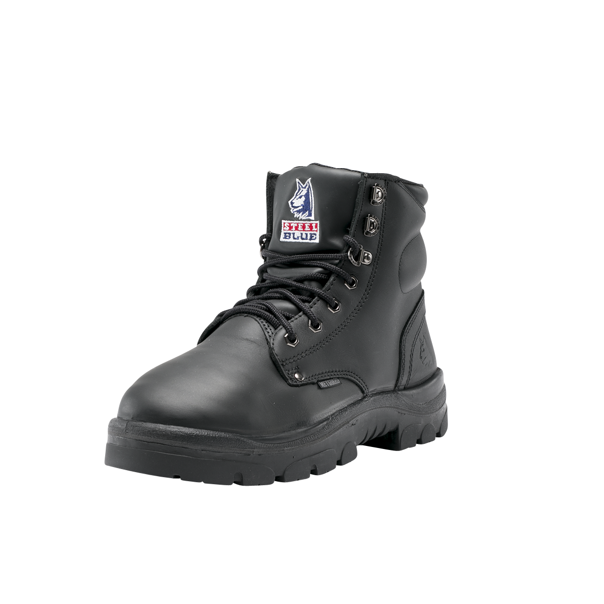 Steel Blue Argyle® Met Steel Toe Cap Work Boots Black Safety Boots