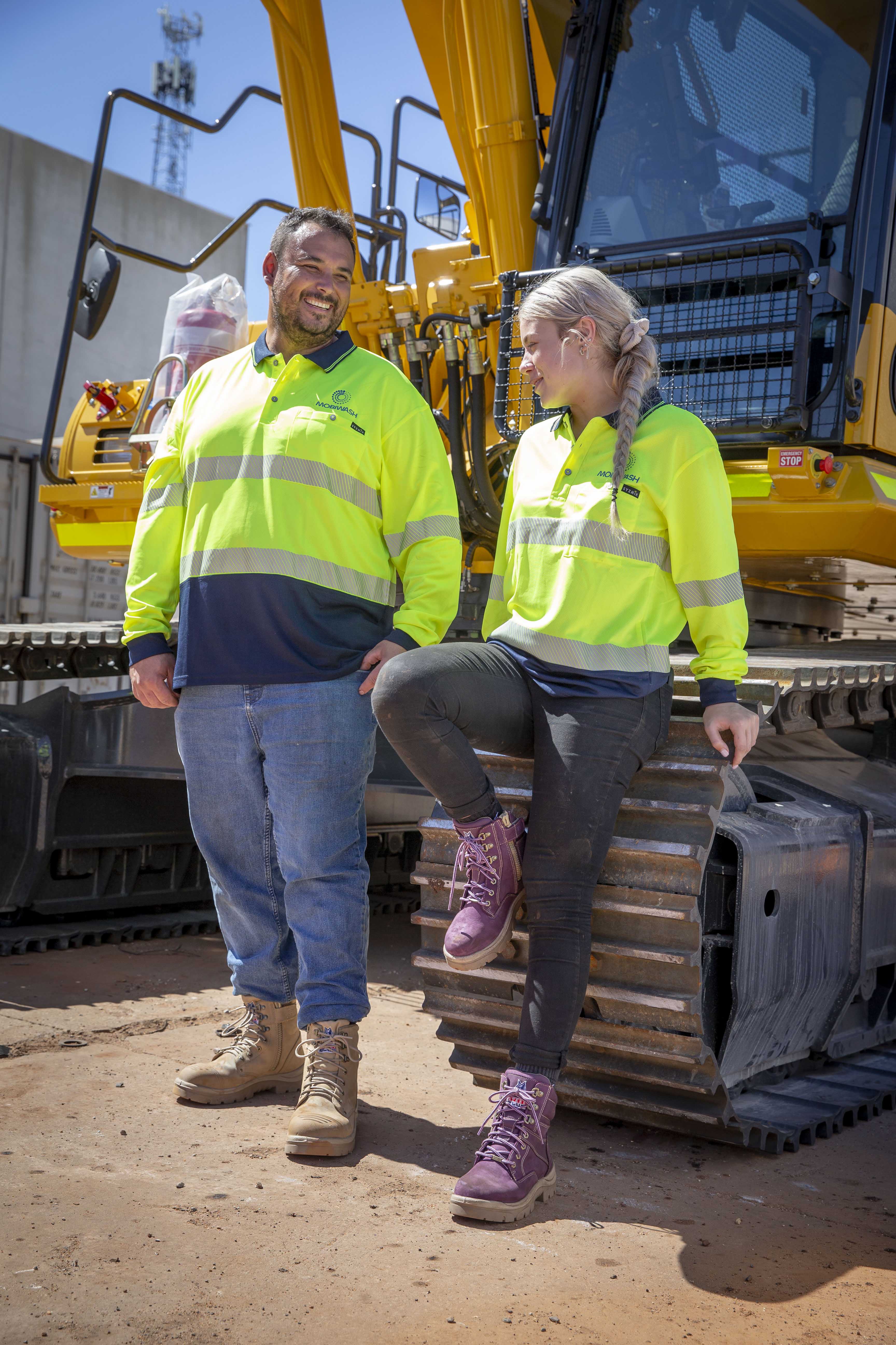 steel blue tradies work boots australia