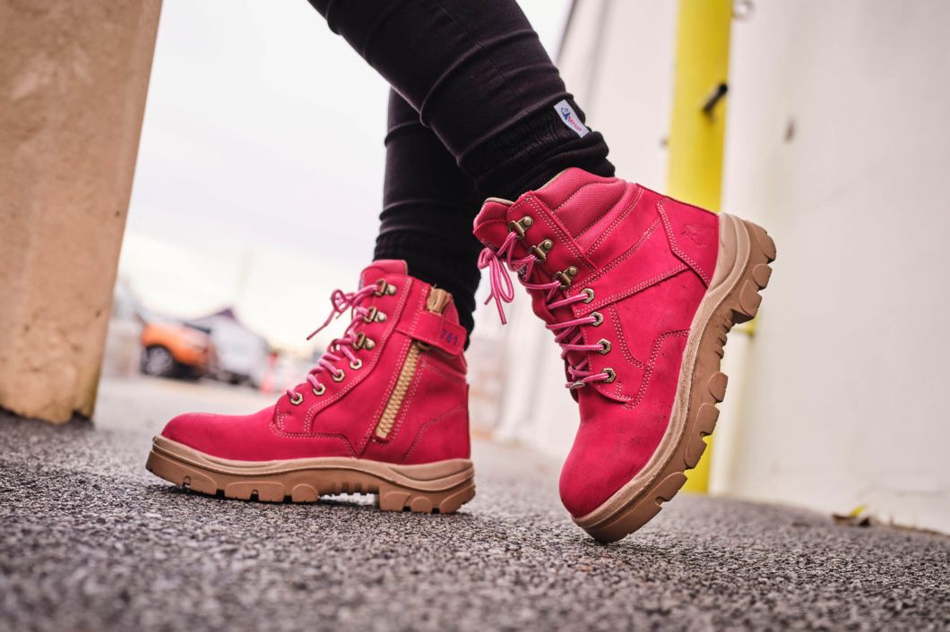 AU Steel Blue Women Shoes Banner