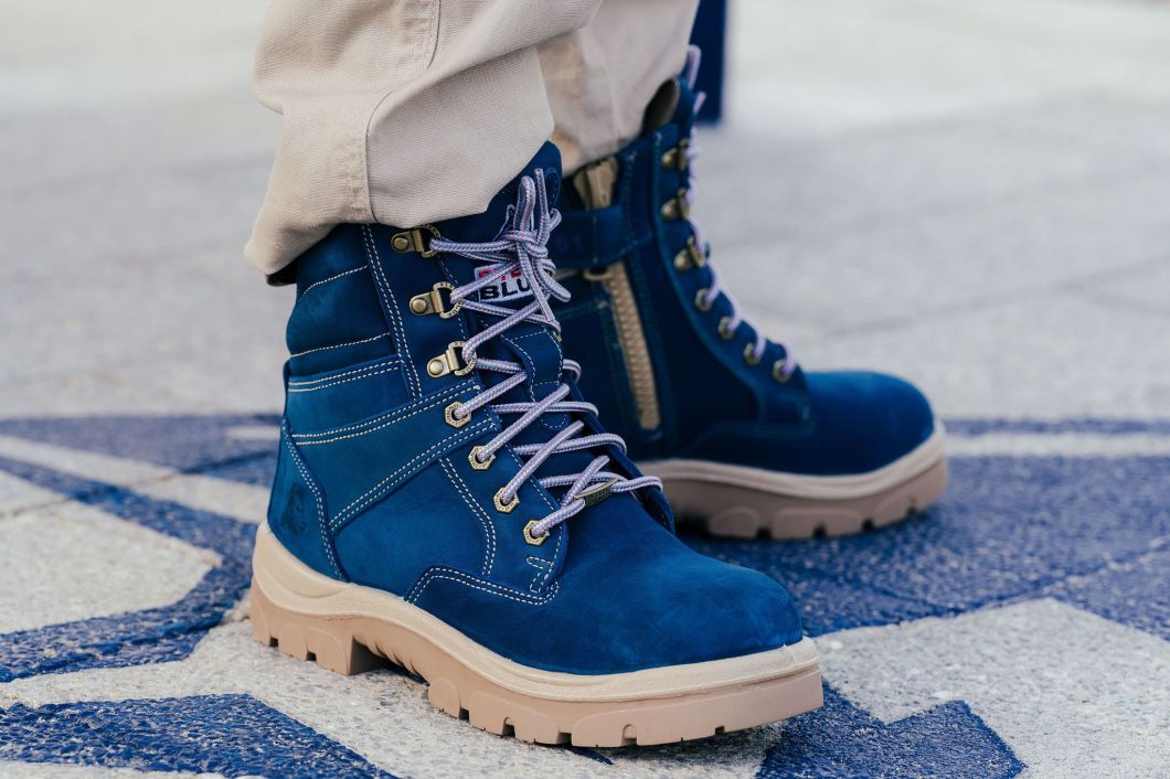 Southern Cross Blue Ladies Standing Women boots