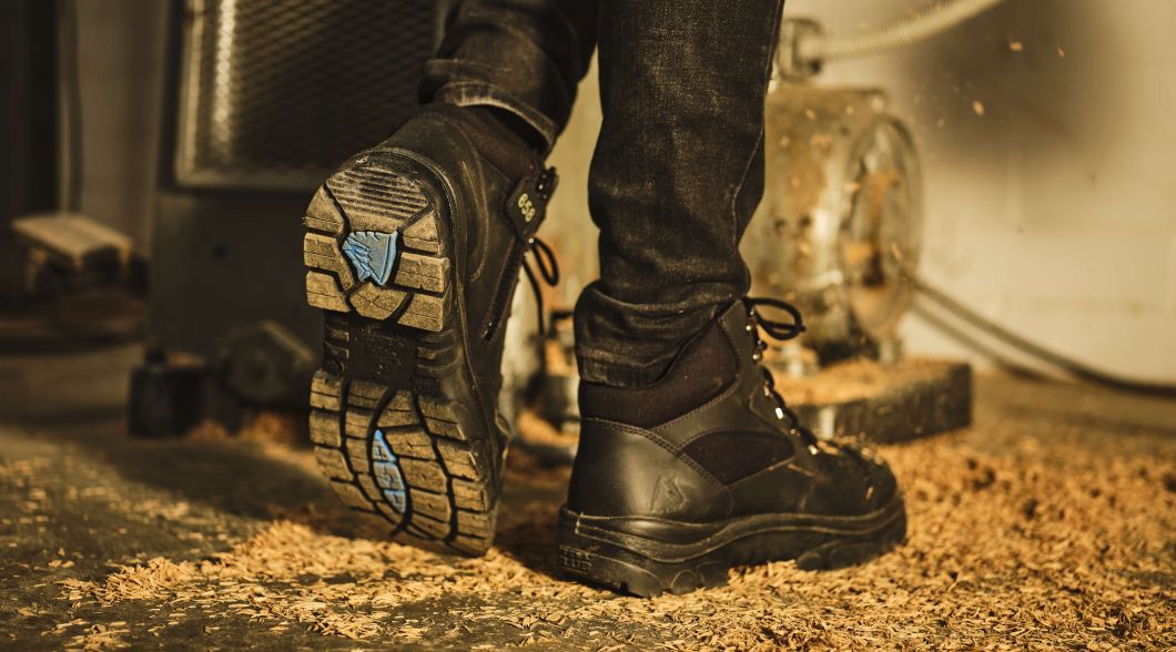 black work boots