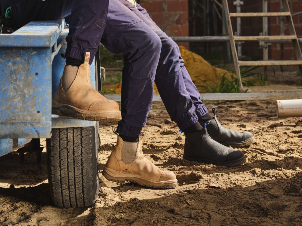 Steel Blue Work Boots Manufacturing