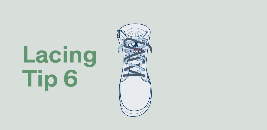 Lacing Guide Tips Steel Blue