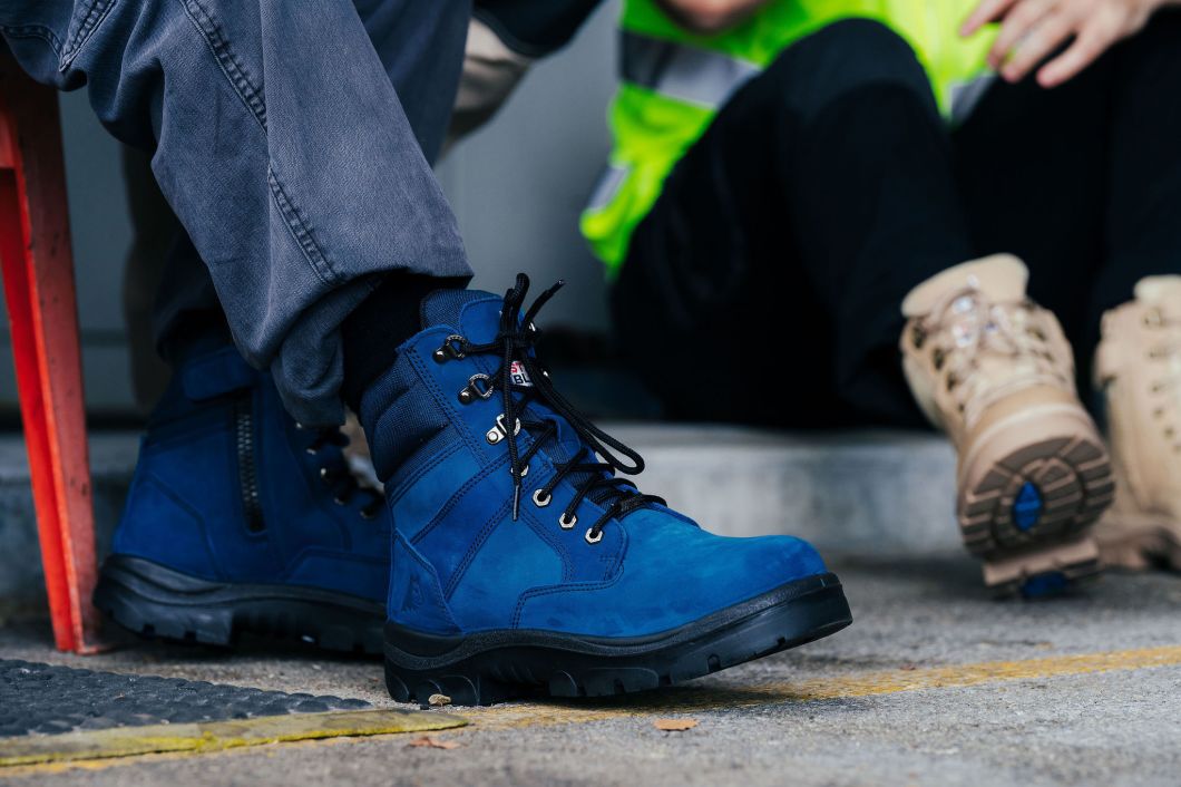 Southern Cross Blue Ladies Women Work Boots