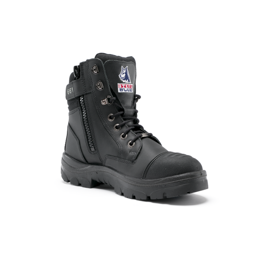 Southern Cross® Zip black coloured boots