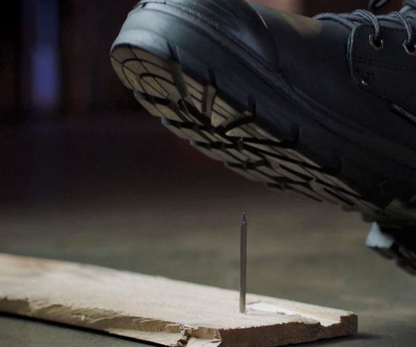 Penetration Resistant Work Boots - Steel Blue