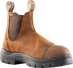 Hobart Scuff: Black - Brown