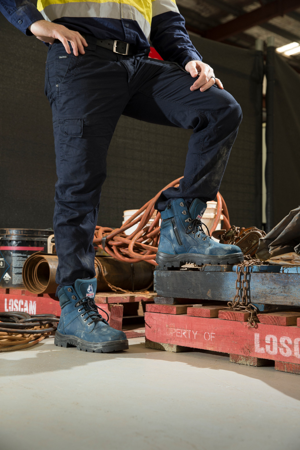 Southern Cross Blue Mens Pallet Portrait