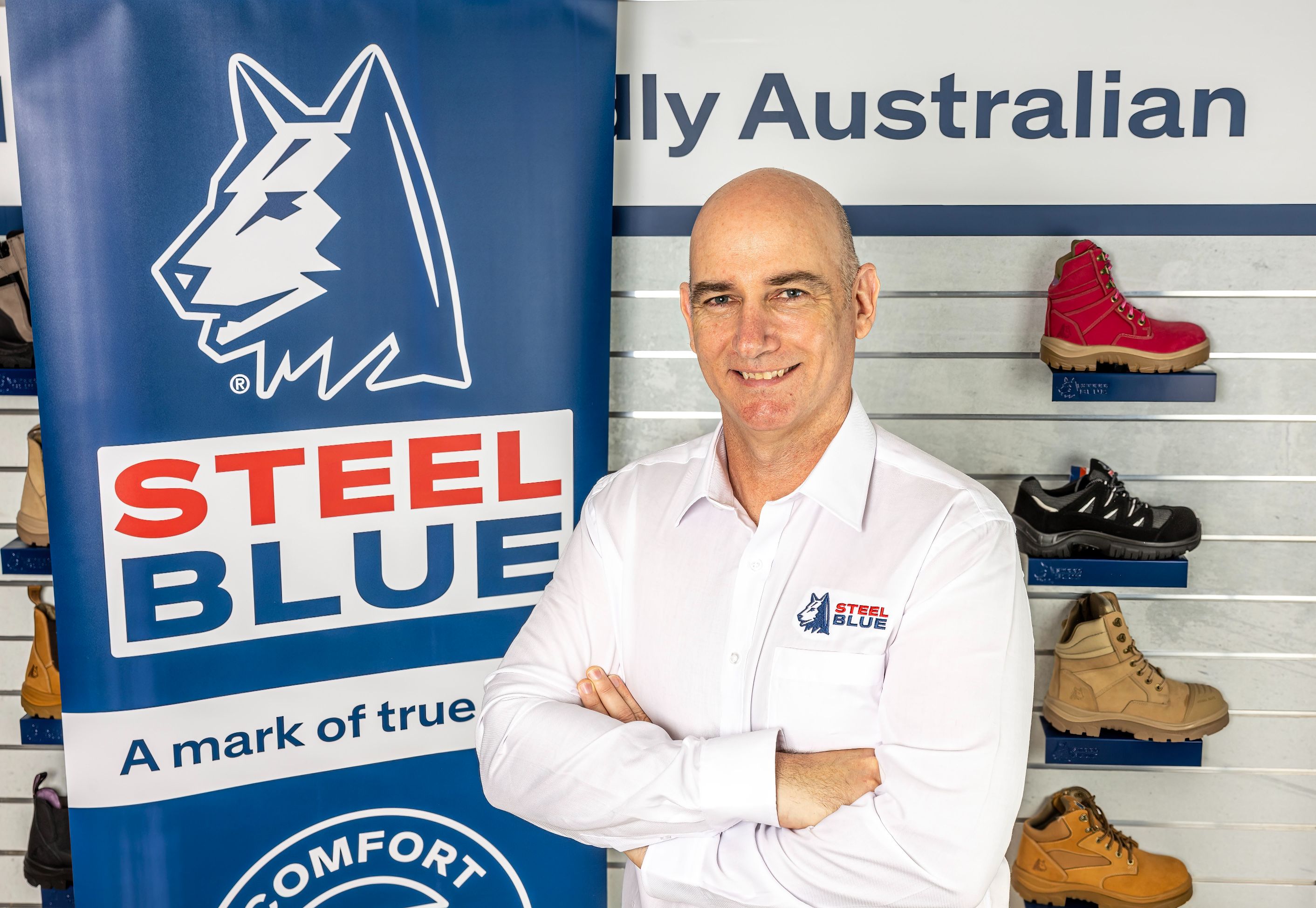 Current CEO Garry Johnson, Chairperson of the Board Peter Carter and new CEO Peter Bell