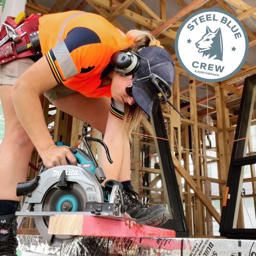 @shebuildsbro Chelsea Steel Blue Crew
