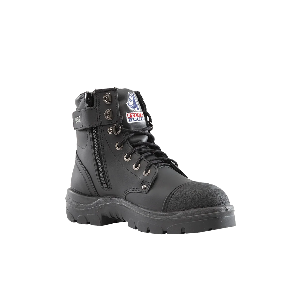 Argyle® Zip: Scuff Cap 312652-BLK | Steel Blue
