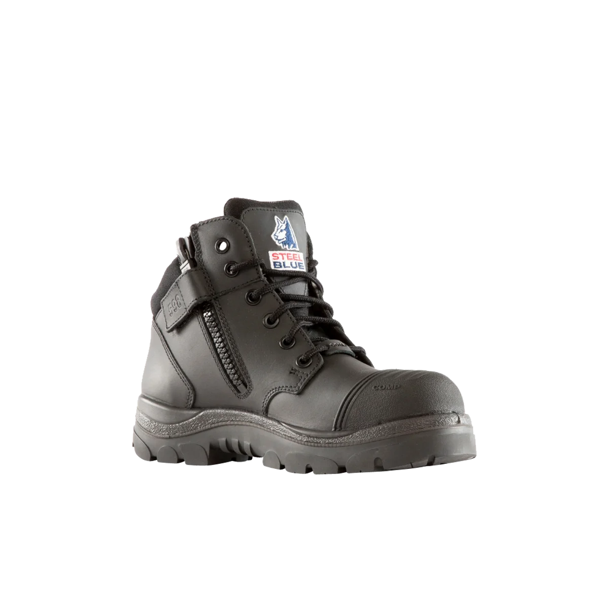 Parkes® Zip: Scuff Composite 318598-BLK | Steel Blue