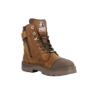 Southern Cross® Zip WP S7 Distressed Brown 392651-BBR | Steel Blue