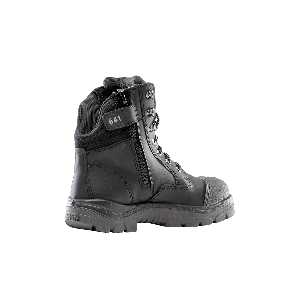 Southern Cross® Zip Scuff S3 Black 399641-BLK | Steel Blue