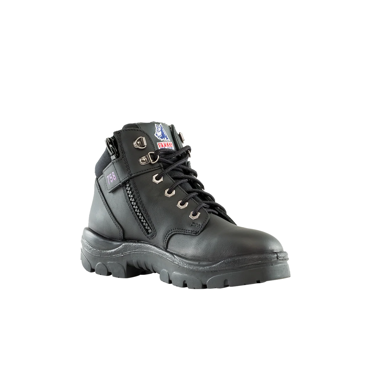Parkes Zip Ladies 512758-BLK | Steel Blue