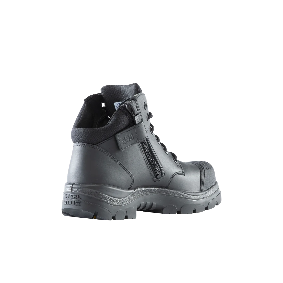 Parkes Zip: Scuff Composite EH 818598-BLK | Steel Blue